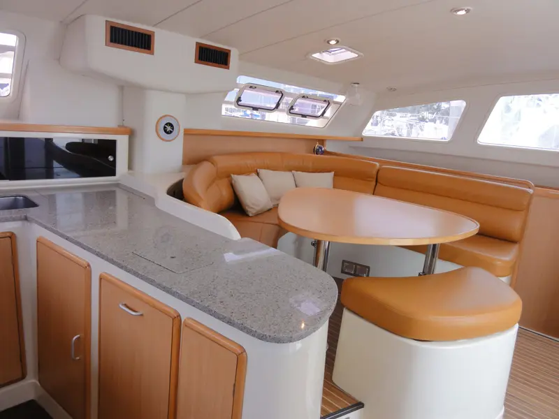 Used Sail Catamaran for Sale 2004 Leopard 47 Layout & Accommodations Image Gallery